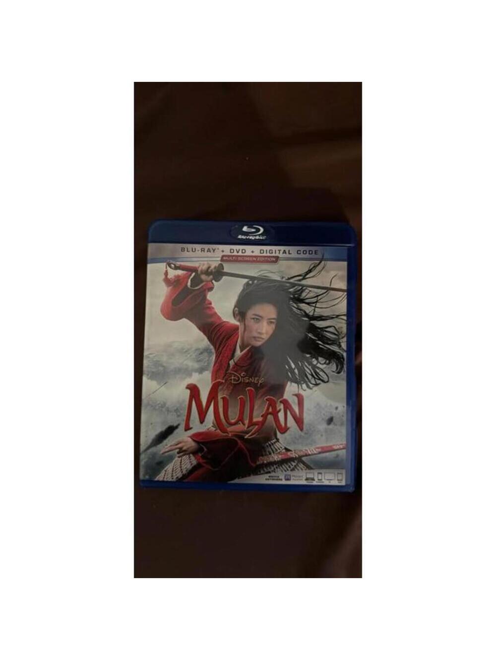 Disney Mulan Live-Action Blu-ray DVD‎ Digital Code